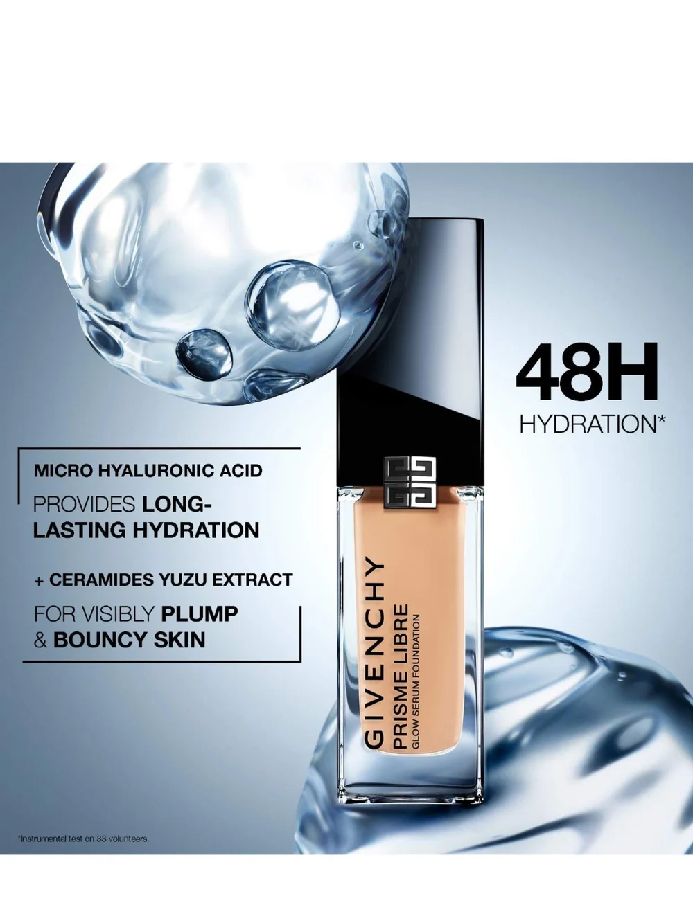 Givenchy Prisme Libre Glow Serum Foundation In 6W
